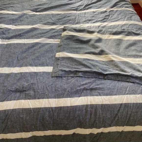 Tommy Hilfiger denim stripe twin comforter set - Picture 5 of 5